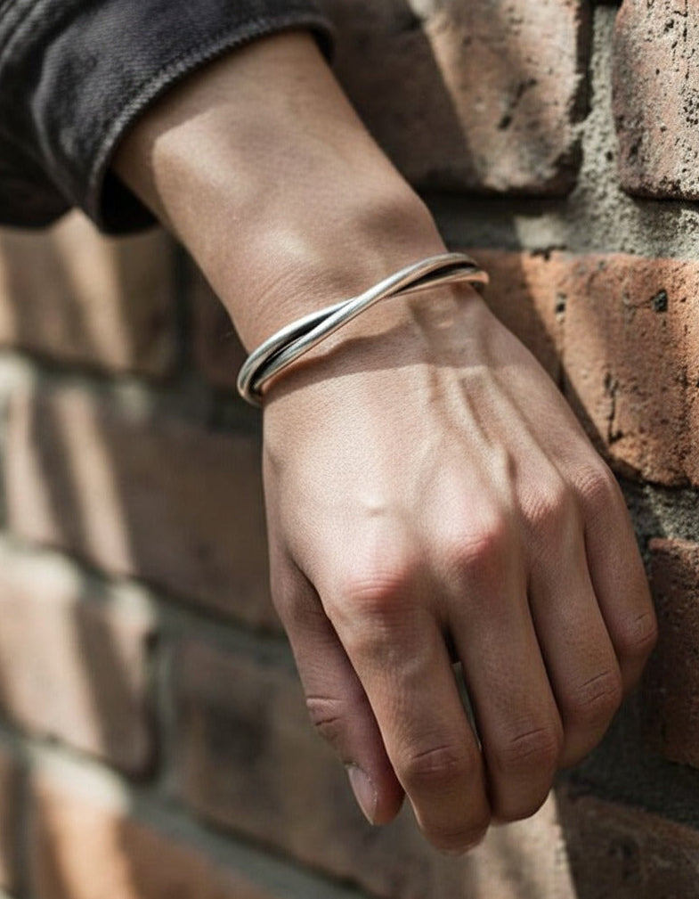 Axis Flow Cuff Bracelet