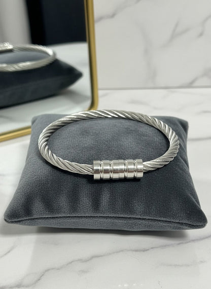 Titanium Cable Bracelet