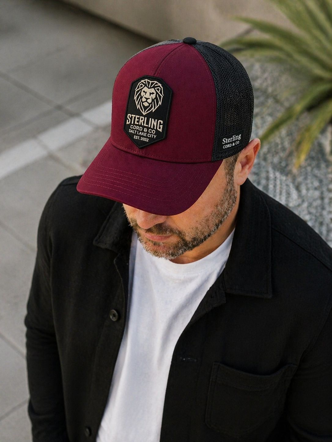 Sterling Legacy Cap Burgundy