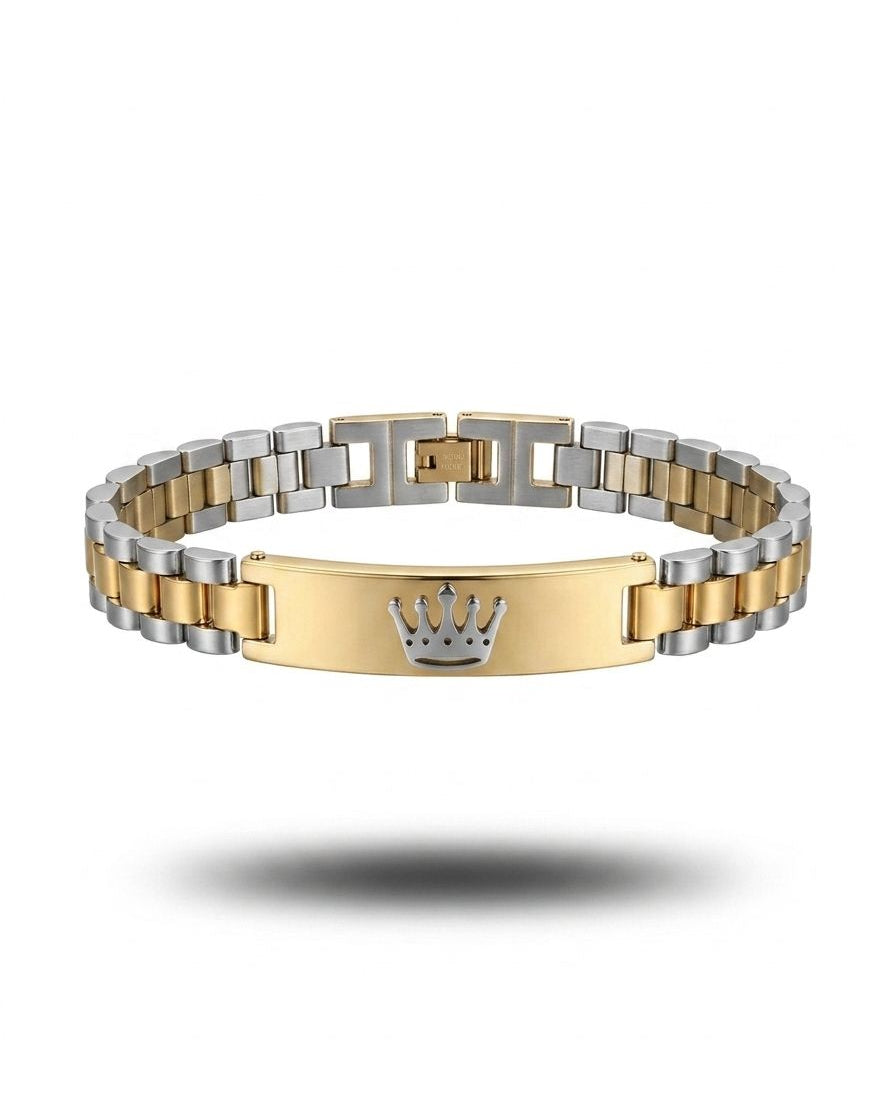 Royal Crown Emblem Bracelet
