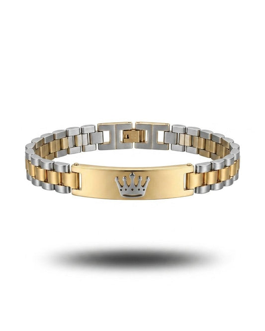 Royal Crown Emblem Bracelet