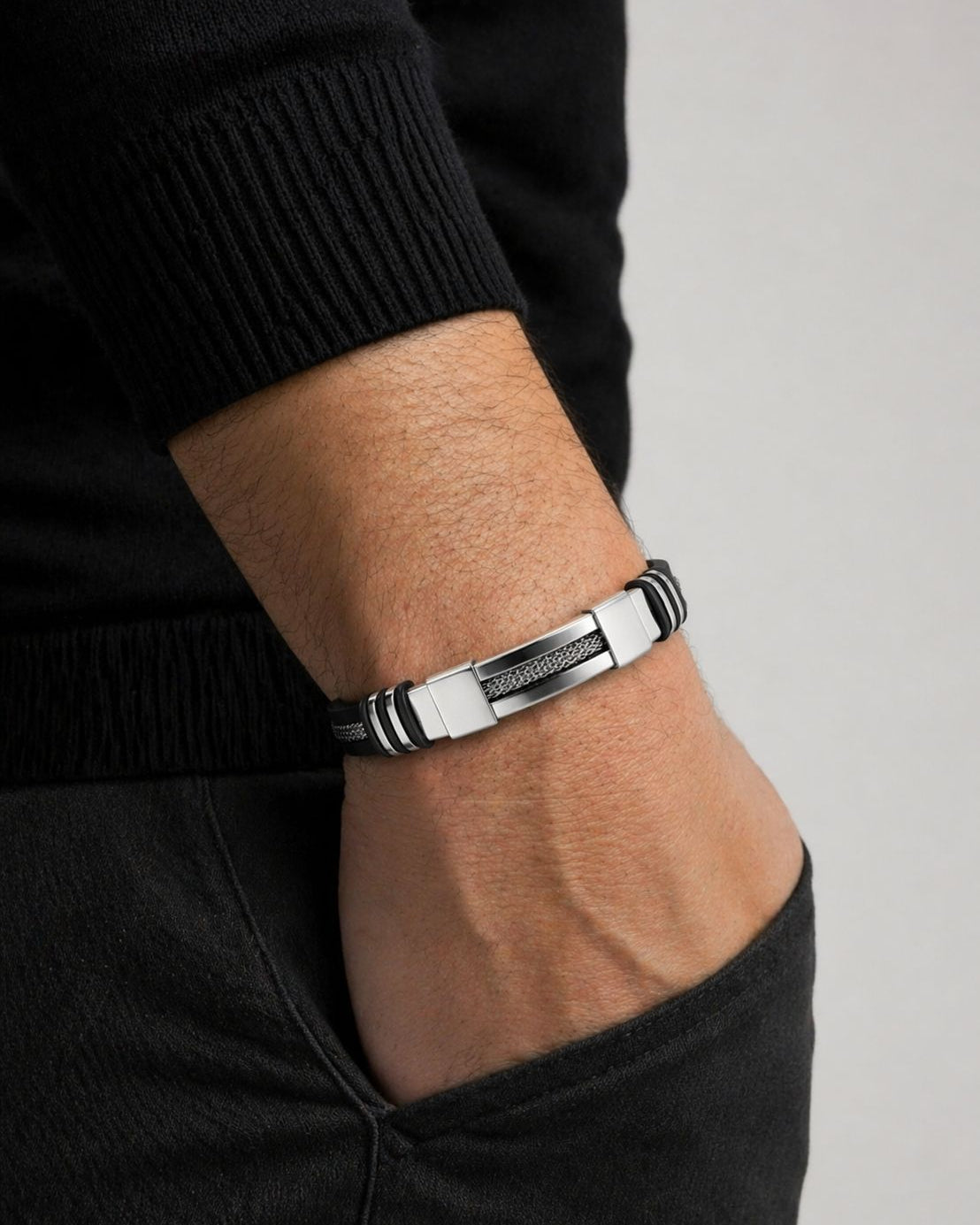Apex Dual-Weave Bracelet